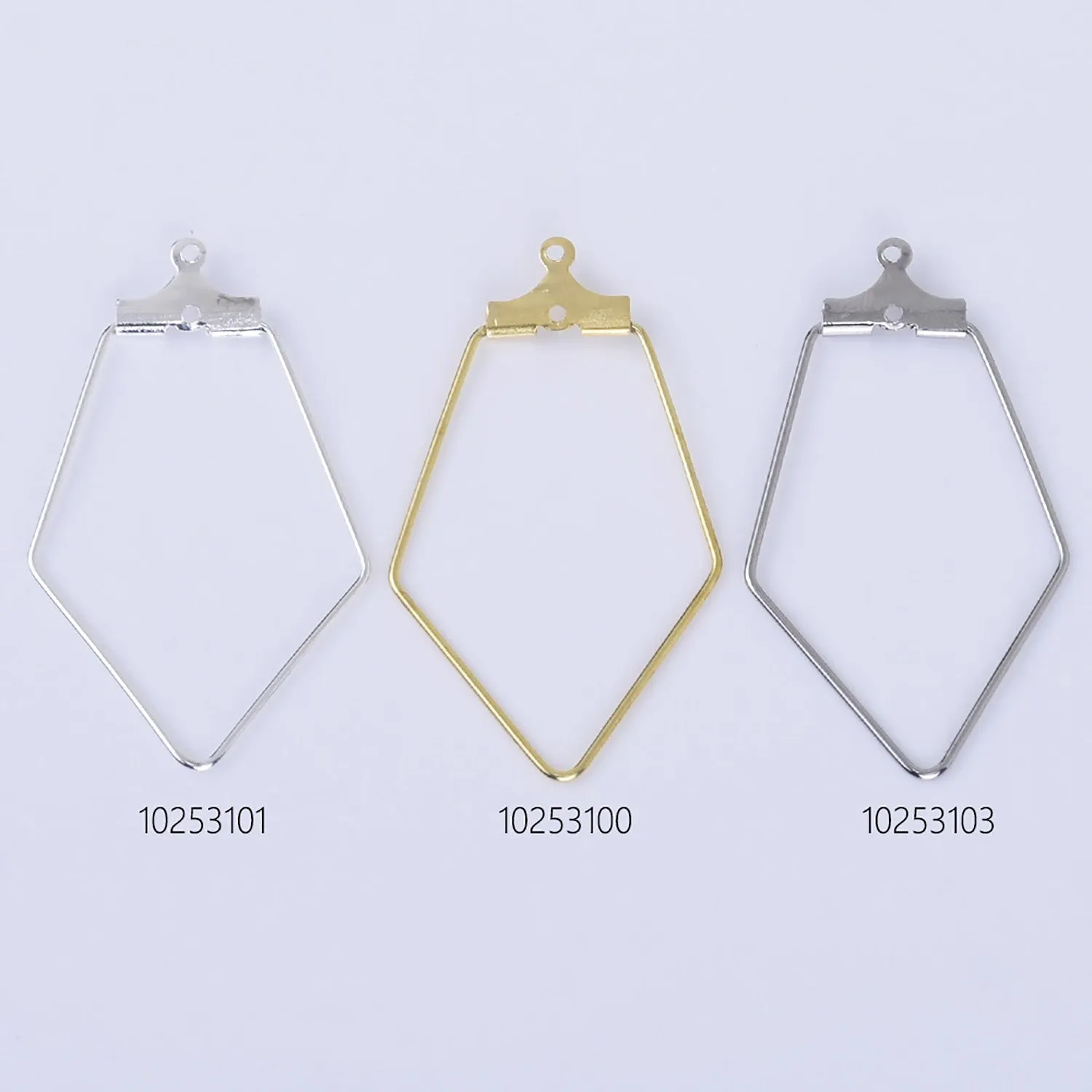 0.7*21*37mm Brass Geometric Shape Earring Hoop circle wire connector Hoop earrings pendant charm 20pcs