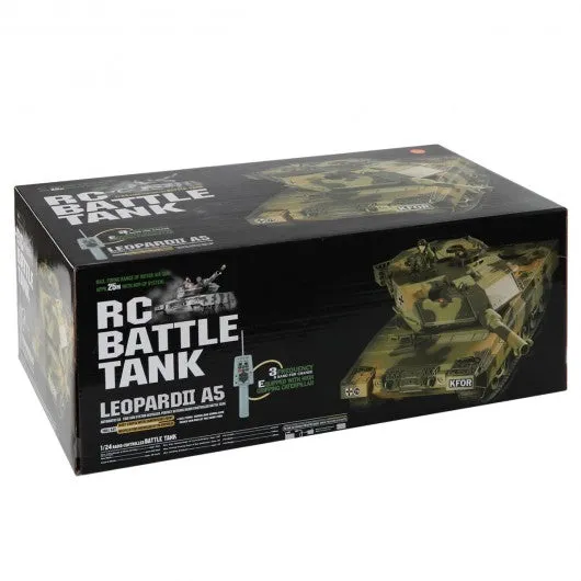 1:24 German LEOPARD II A5 RC Battle Tank