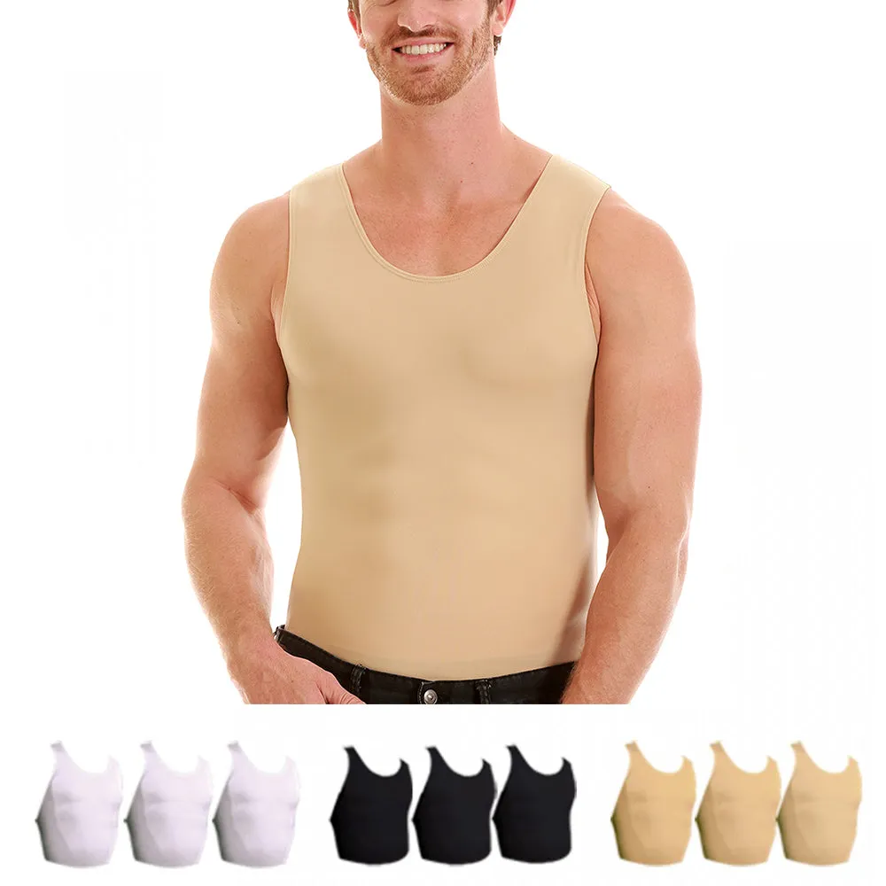 3 Pack Insta Slim High Compression Muscle Tank  ISMS0003