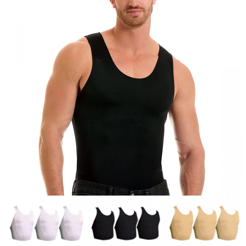 3 Pack Insta Slim High Compression Muscle Tank  ISMS0003