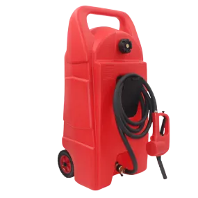 34 Gallon Gas Caddy With Wheels, Fuel Storage Tank