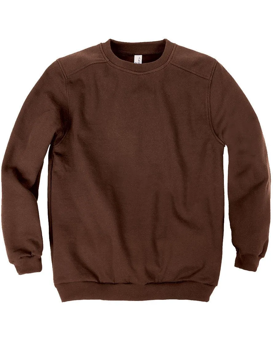 AKWA Men's Pullover Crew Neck Heavyweight Outdoor Sweater