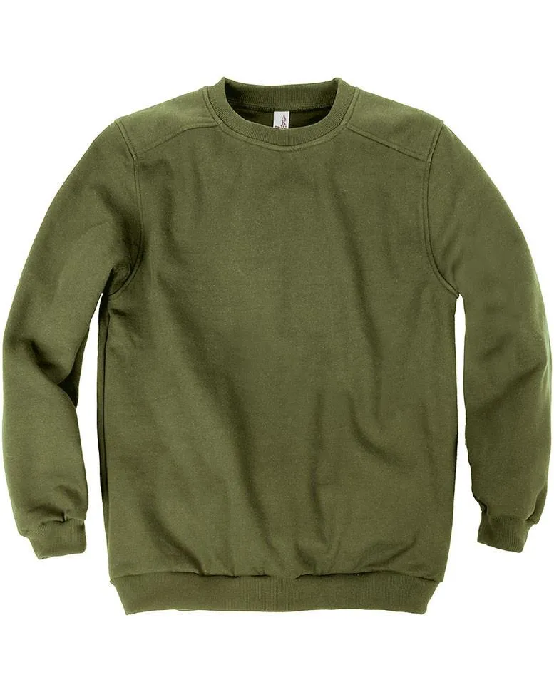 AKWA Men's Pullover Crew Neck Heavyweight Outdoor Sweater