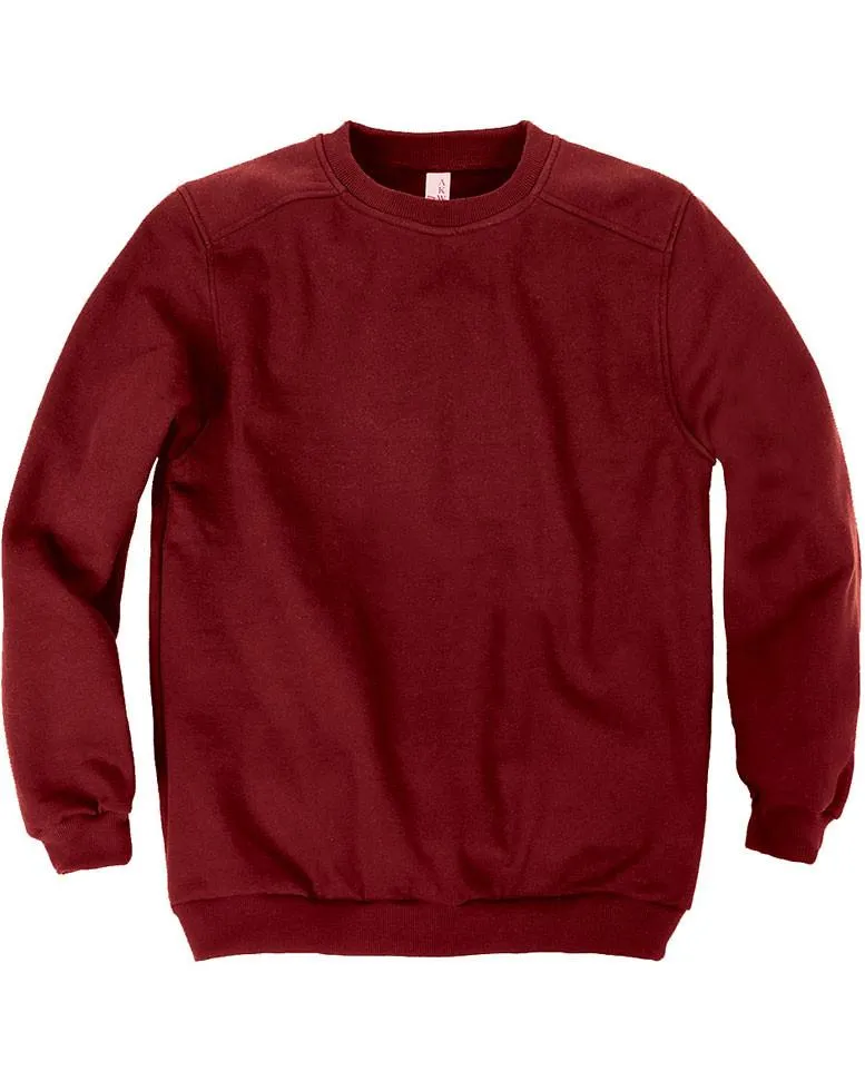 AKWA Men's Pullover Crew Neck Heavyweight Outdoor Sweater