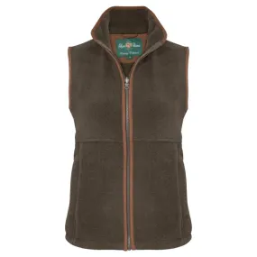 Alan Paine Aylsham Ladies Fleece Waistcoat - Green