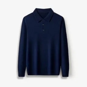 Antonios polo sweater with buttons