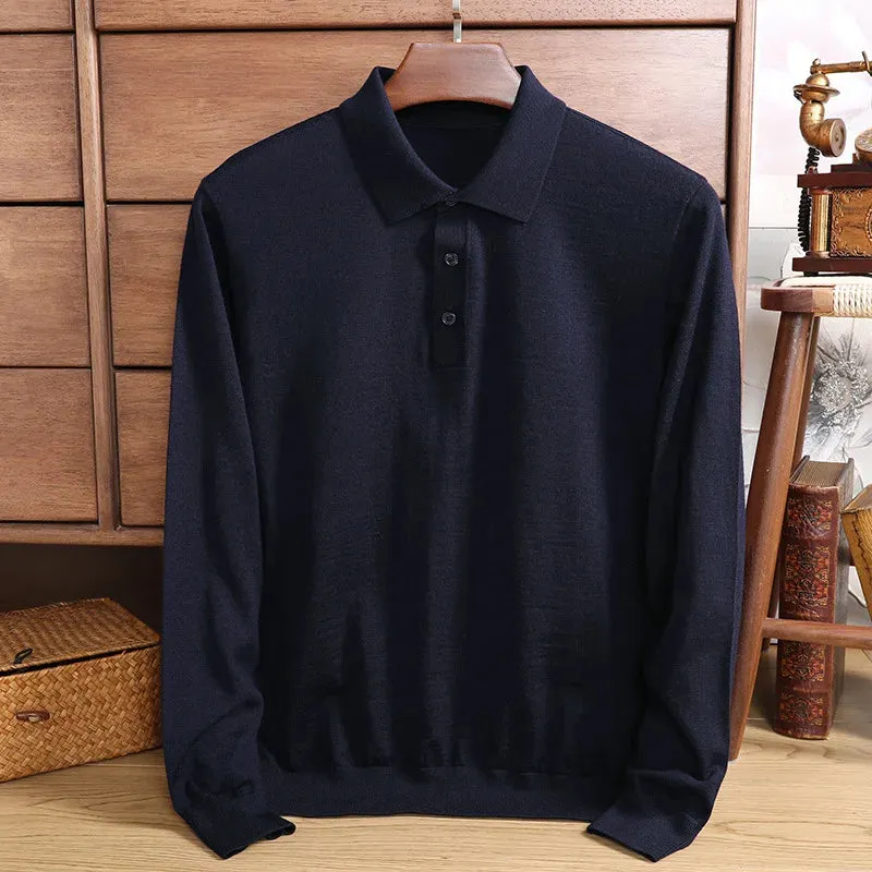 Antonios wool polo sweater