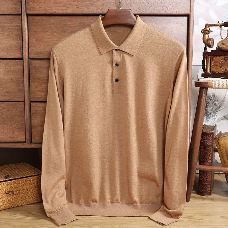 Antonios wool polo sweater