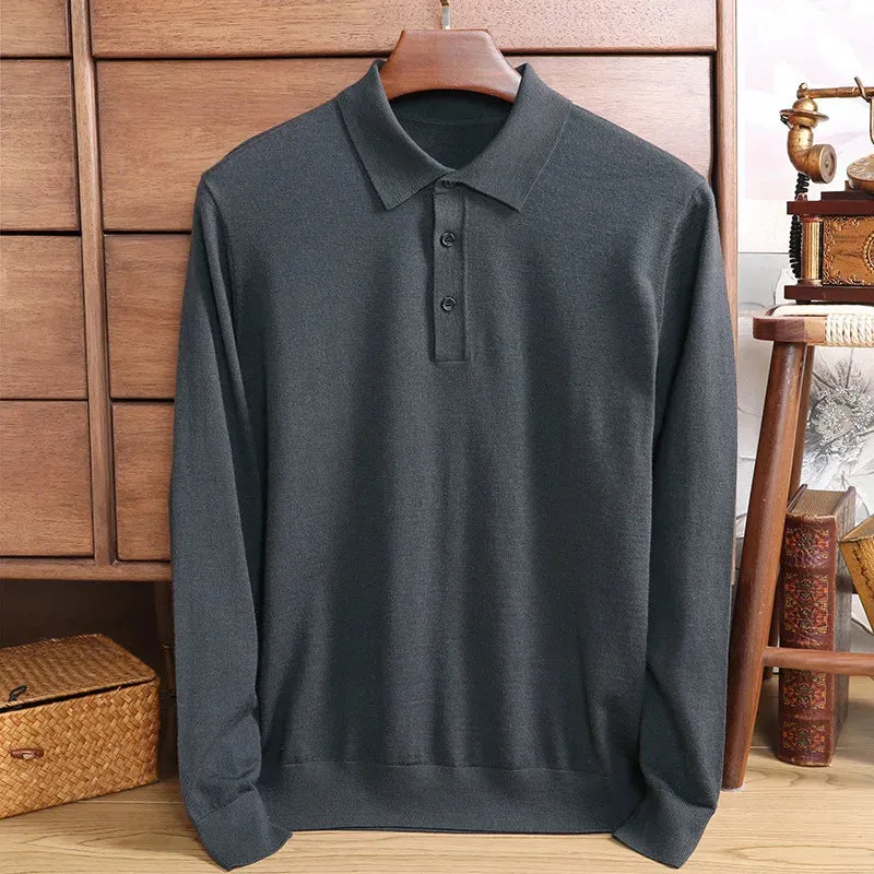 Antonios wool polo sweater