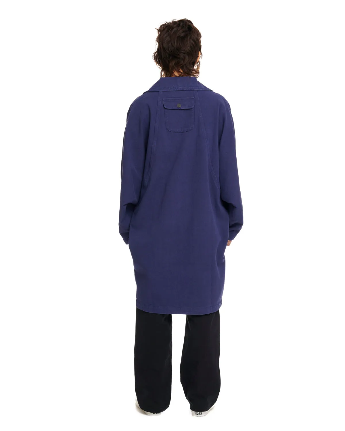 Apron Coat - Navy