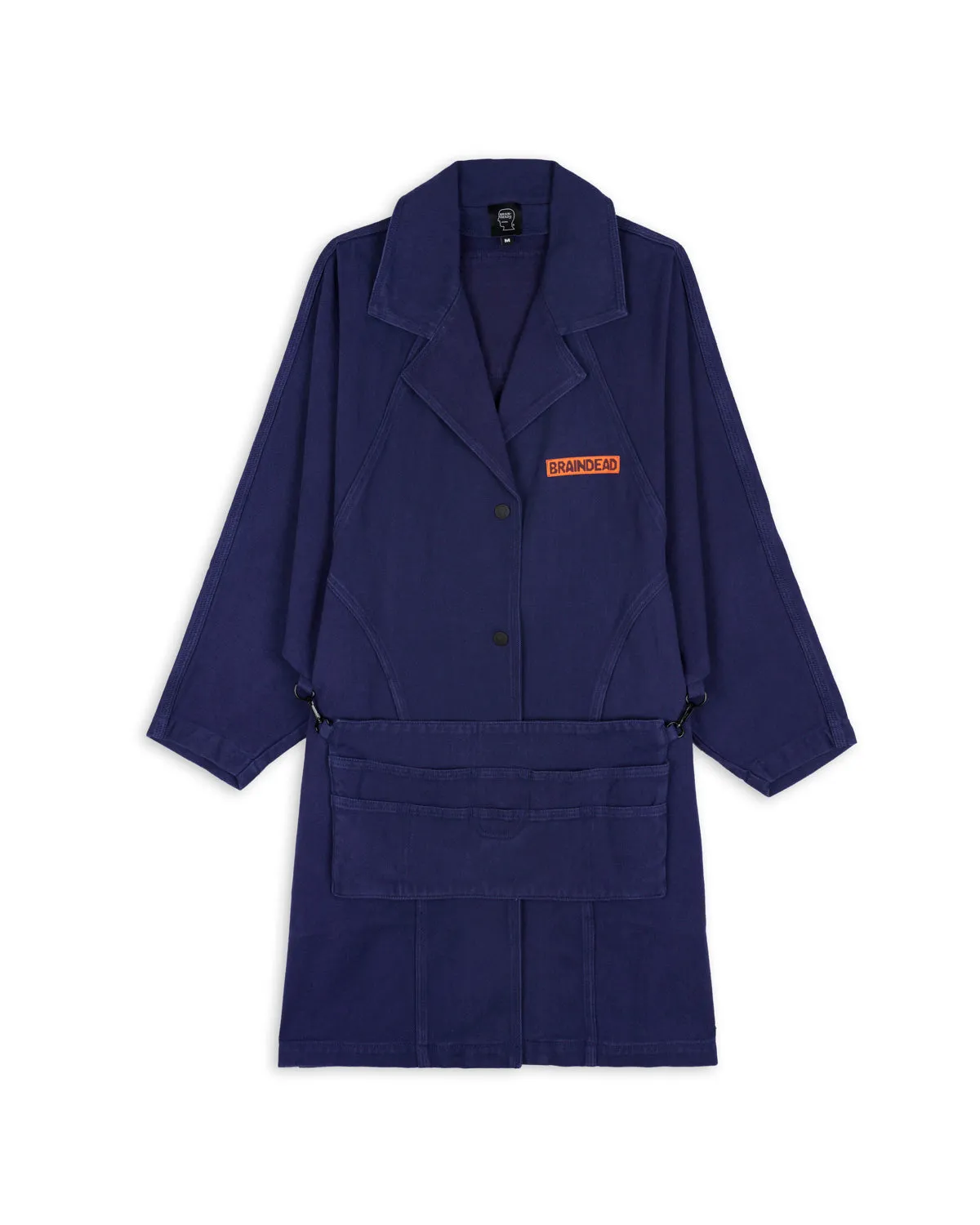 Apron Coat - Navy