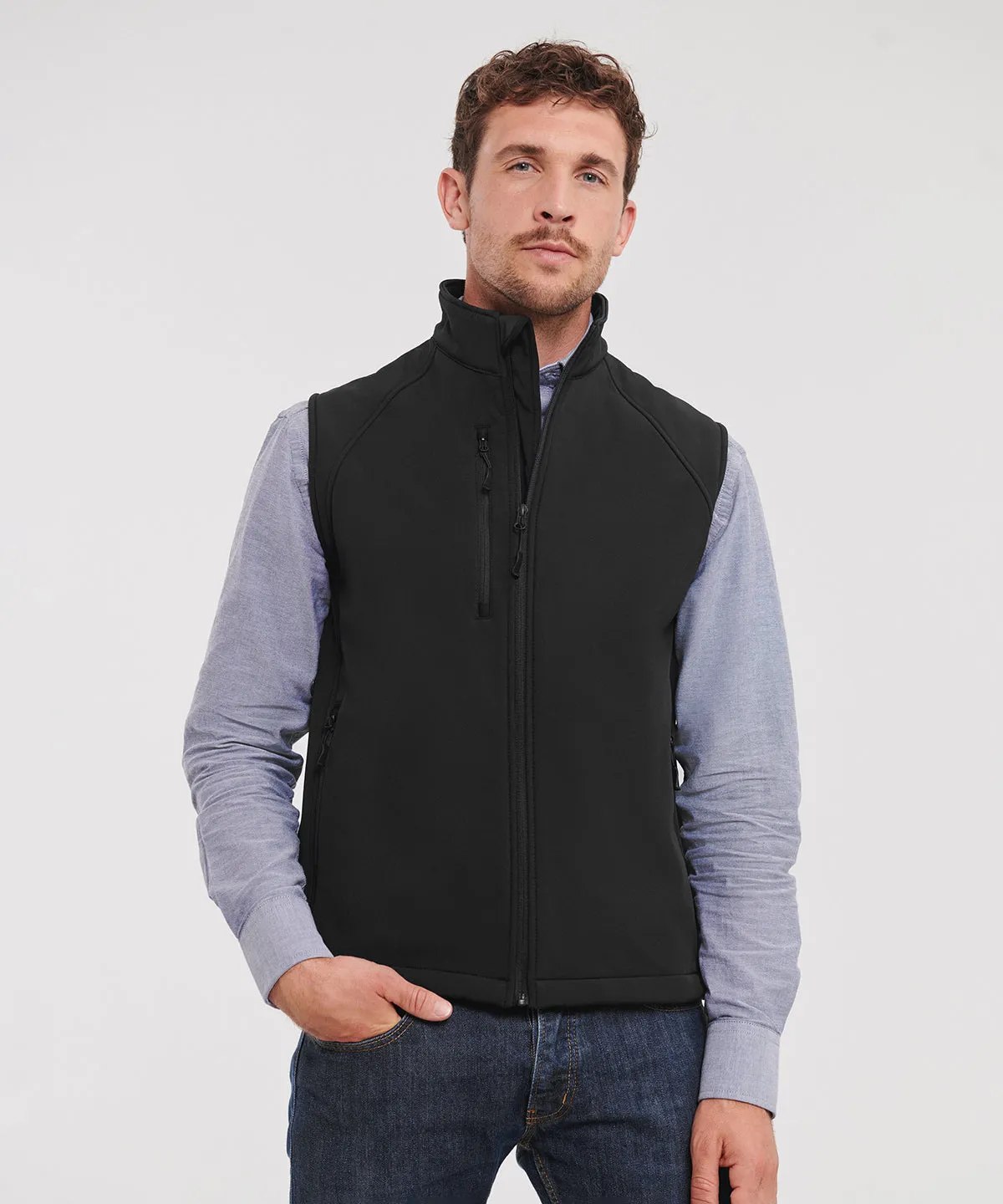 Azure Blue - Softshell gilet