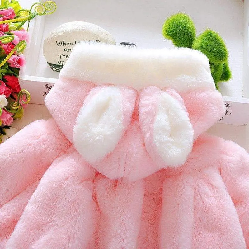 Baby/Toddler Adorable Rabbit Ear Decor Coat