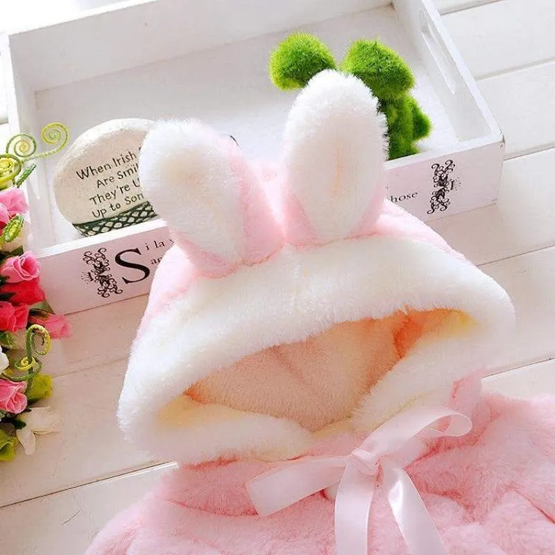 Baby/Toddler Adorable Rabbit Ear Decor Coat