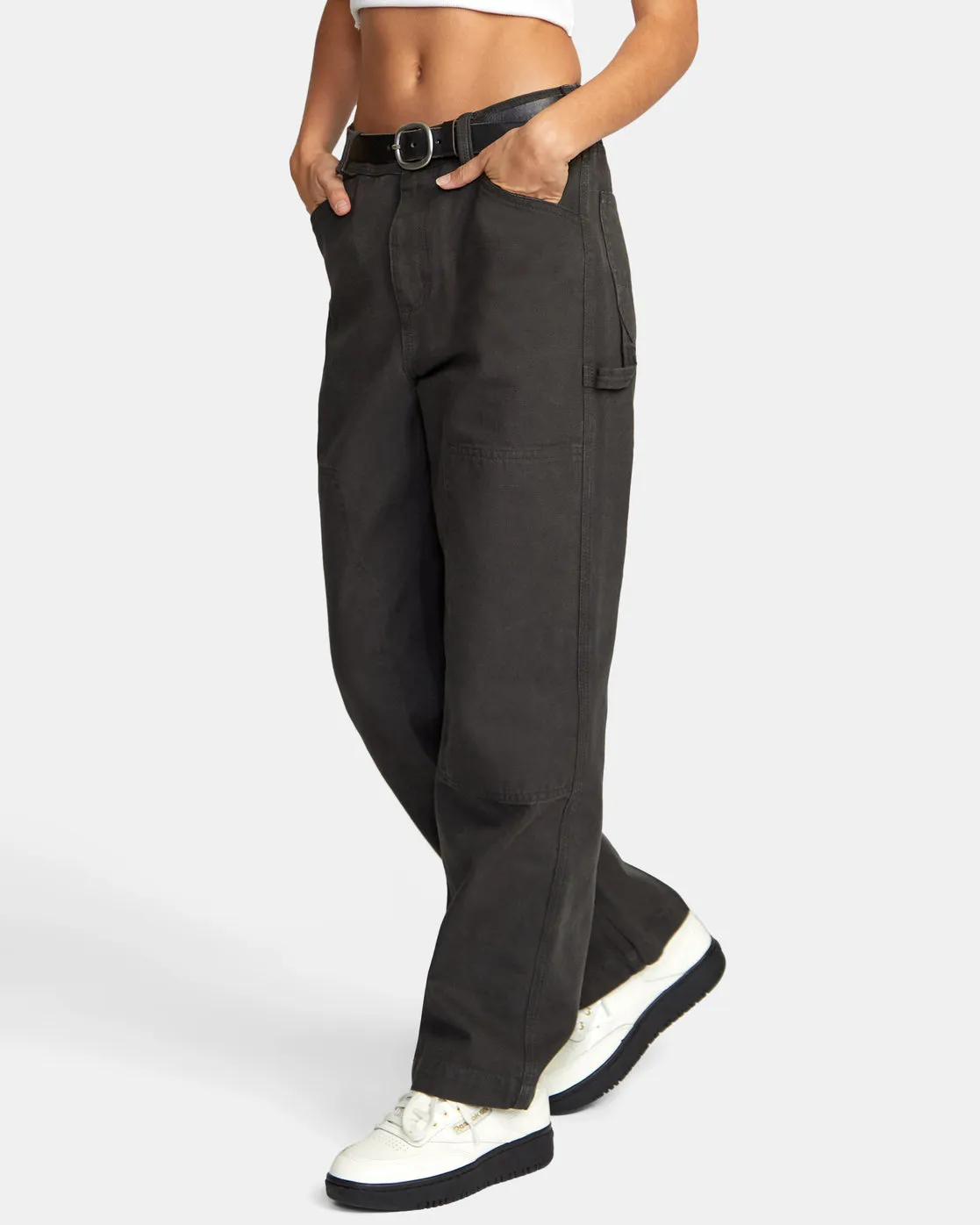 Ballin Chain Woven Pants - Faded Black