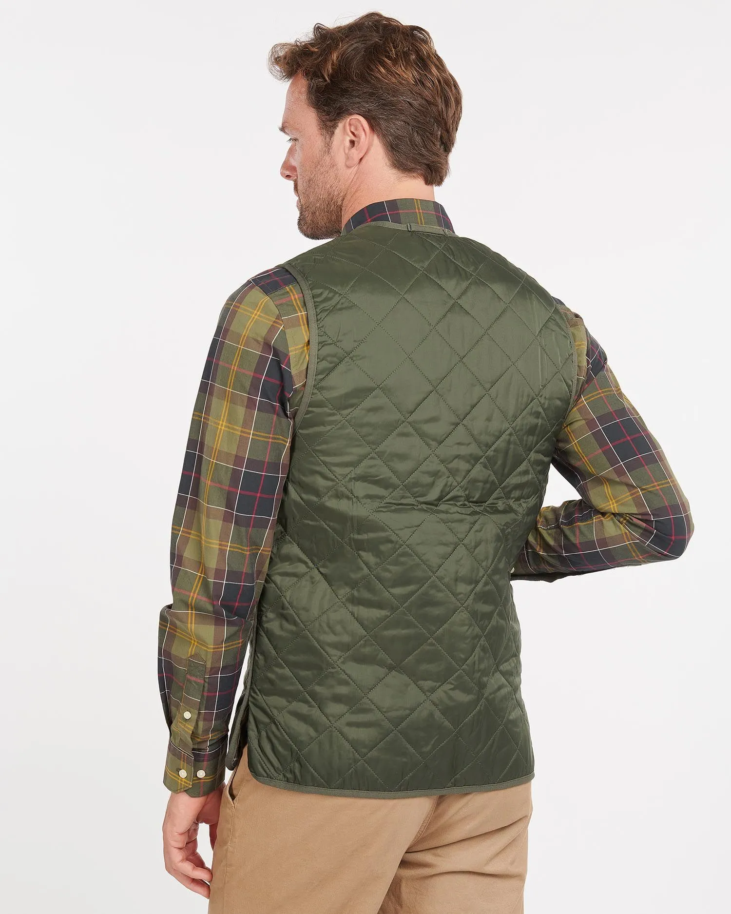 Barbour Quilted Waistcoat Zip Uomo