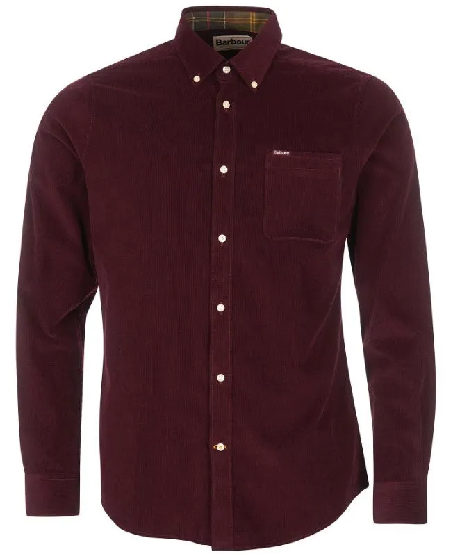 Barbour - Ramsey Tailored Cord Shirt, Winter Red