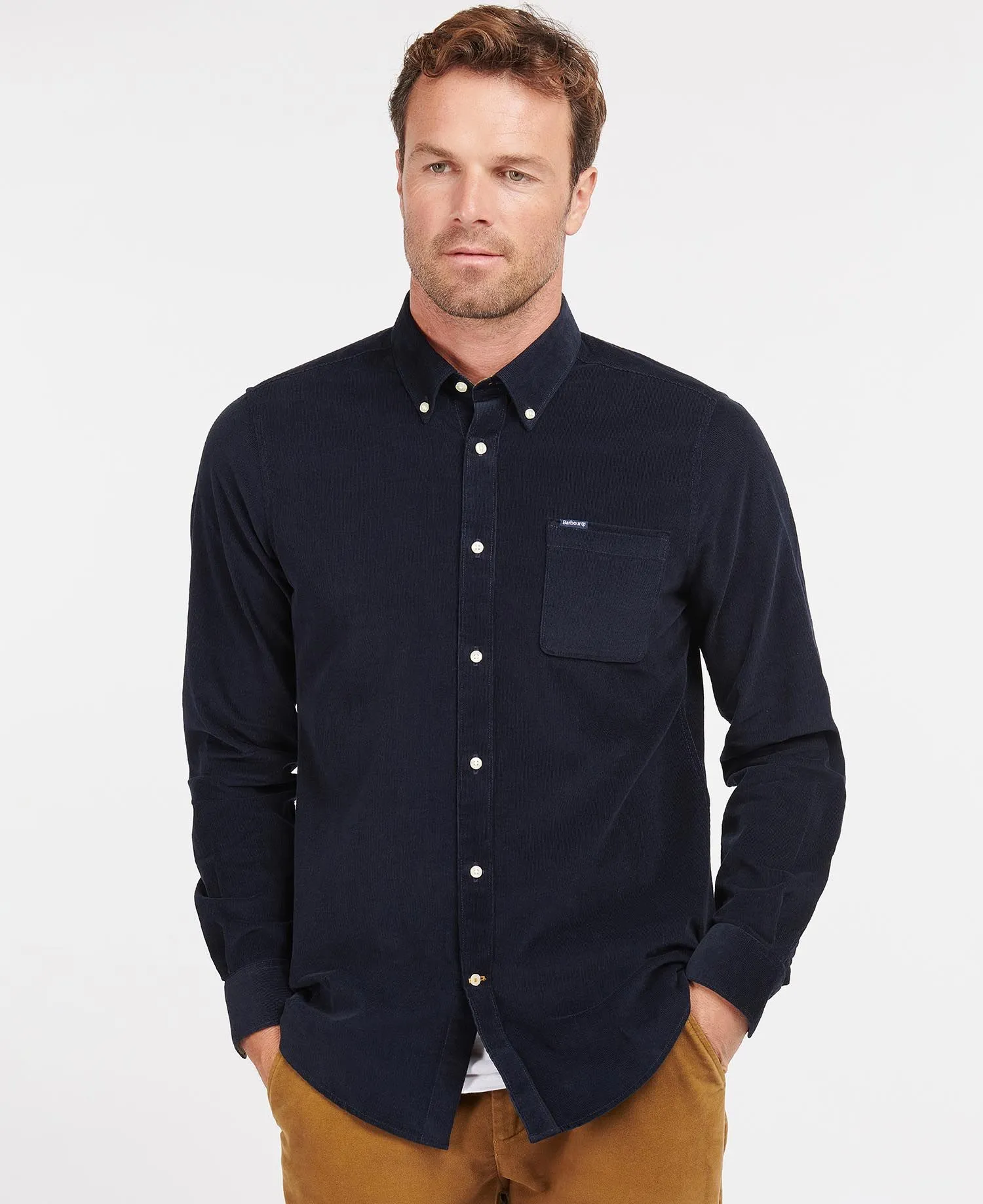 Barbour - Ramsey Tailored Shirt, Dark Denim