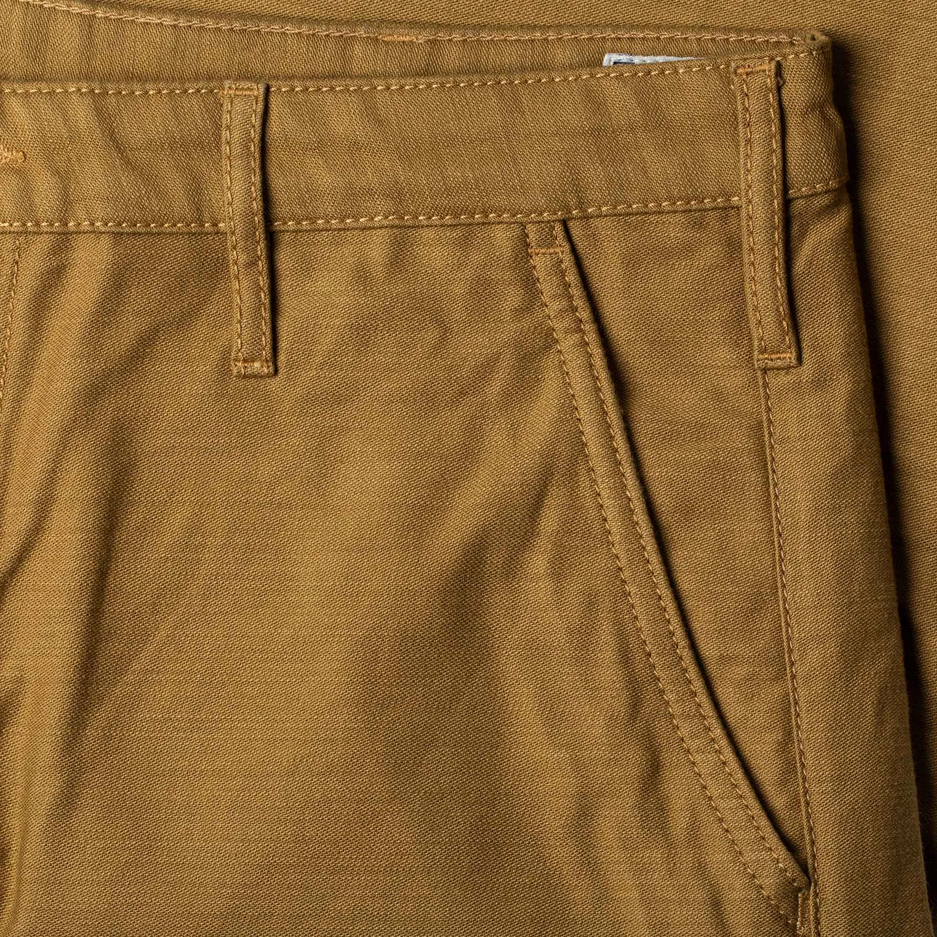 BC-01 TAPERED CHINO 10 oz. golden brown military twill [CORE]