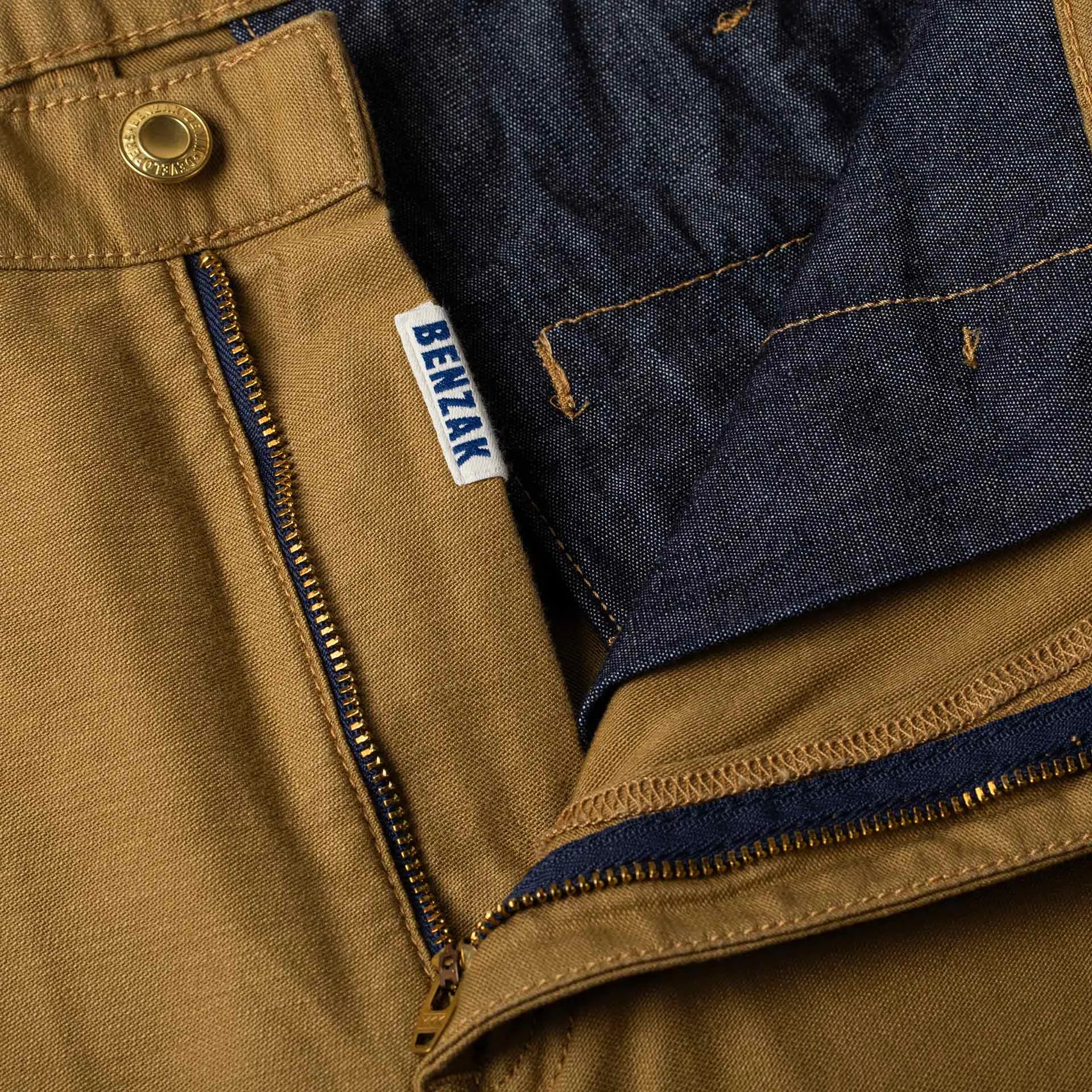 BC-01 TAPERED CHINO 10 oz. golden brown military twill [CORE]