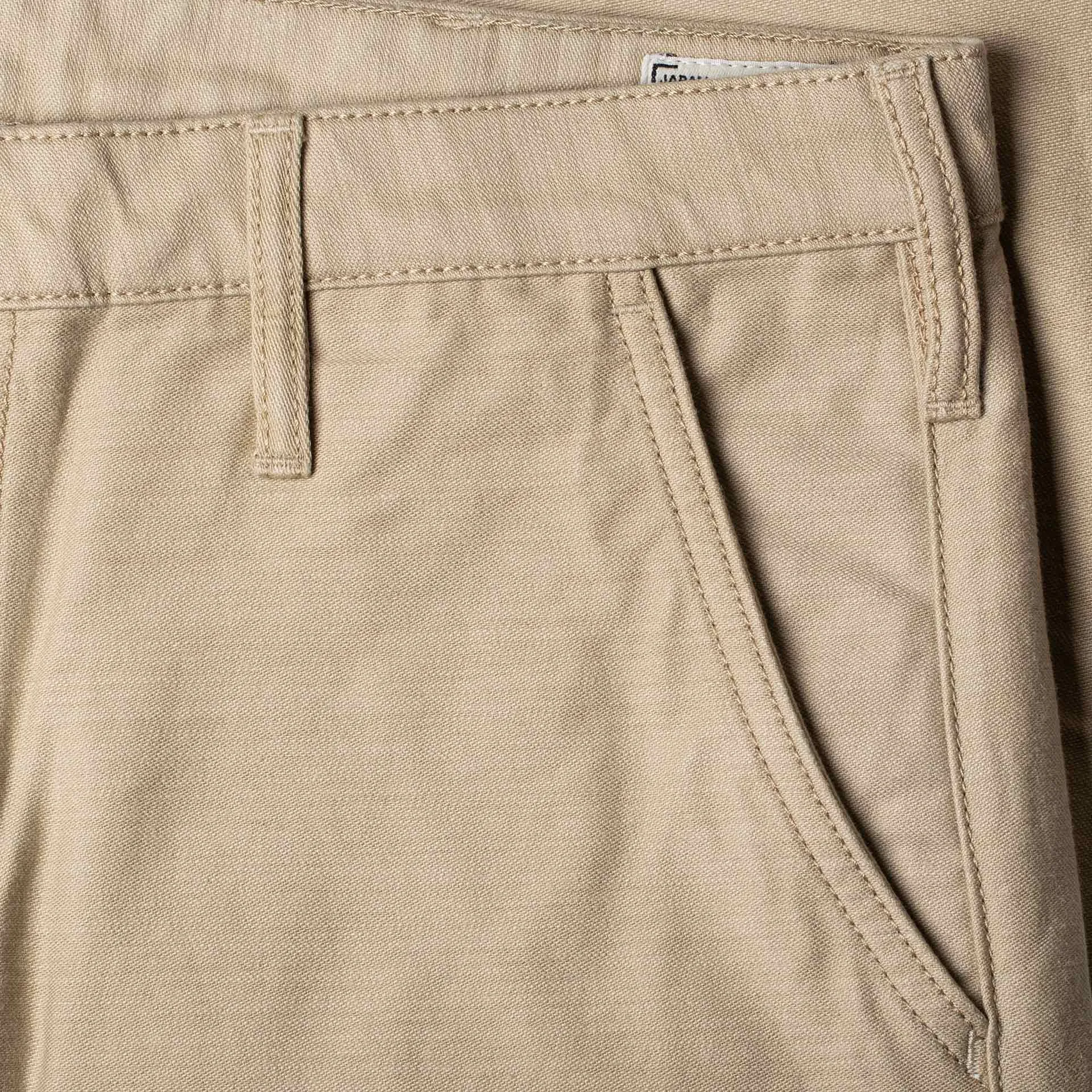 BC-01 TAPERED CHINO 10 oz. sand military twill [CORE]