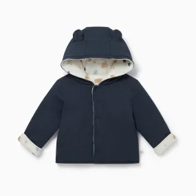 Bear Ribbed Reversible Jacket