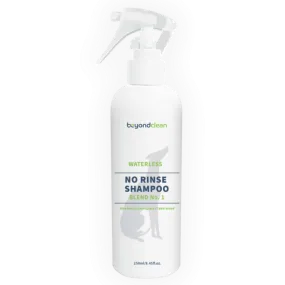 Beyond Clean Blend No.1 Organic Aloe Vera, Lemongrass & Cedarwood Waterless No Rinse Shampoo Spray For Dogs