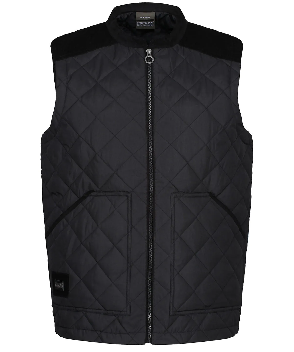 Black - Moreton diamond quily gilet