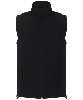 Black* - Pro 2-layer softshell gilet