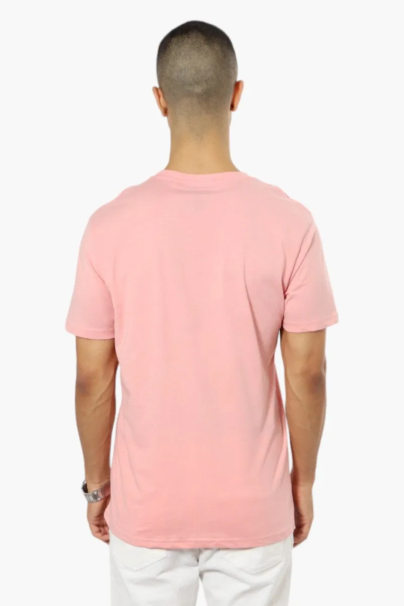 Boardsports Surfing Print Tee - Pink