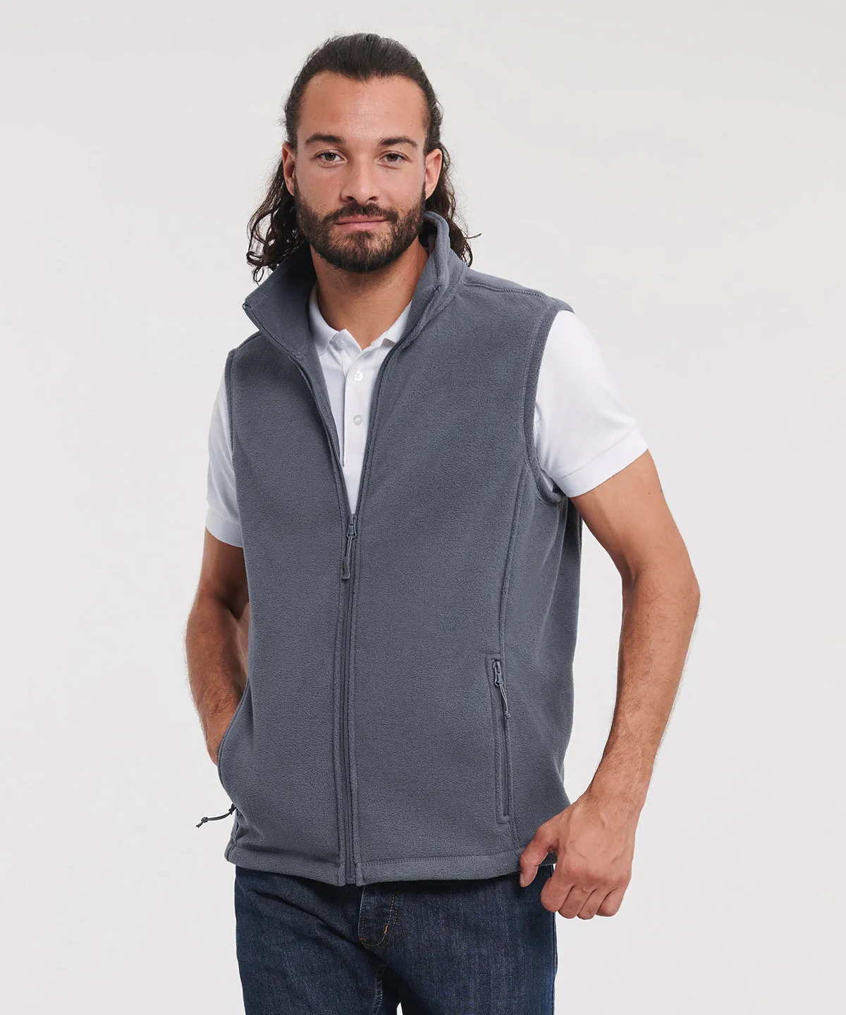 Bright Royal - Outdoor fleece gilet