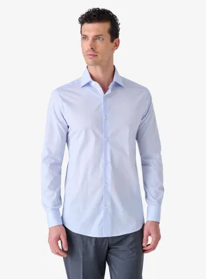 Camicia Slim-Fit Button Down in Cotone Elastic - Tony