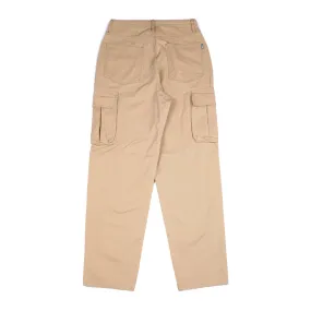 CARGO LOOSEFIT COTTON PANTS BEIGE