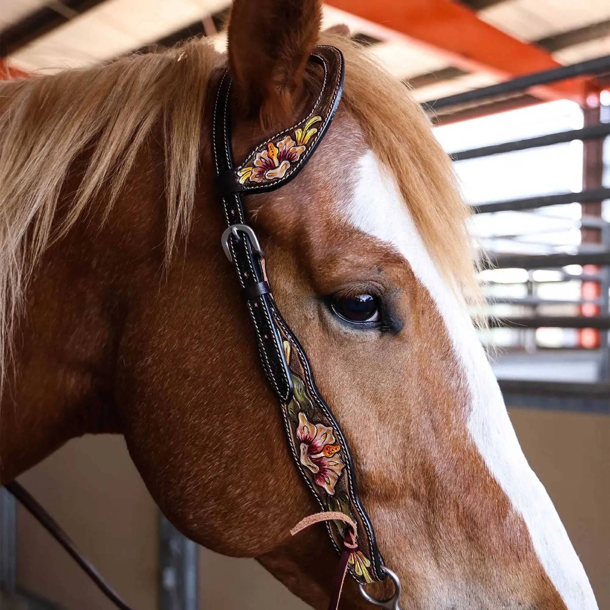 Circle Y Texas Grace One Ear Headstall, Full