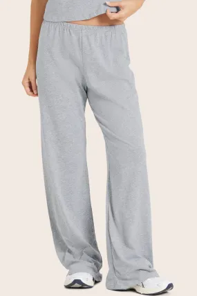 CLASSIC COTTON DAILY LINNY PANTS - FOG HEATHER GREY