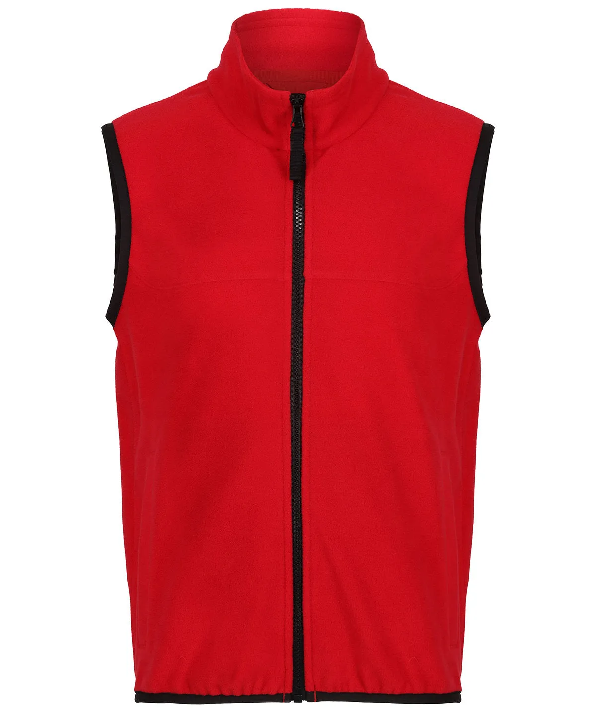 Classic Red/Black - Kids microfleece bodywarmer