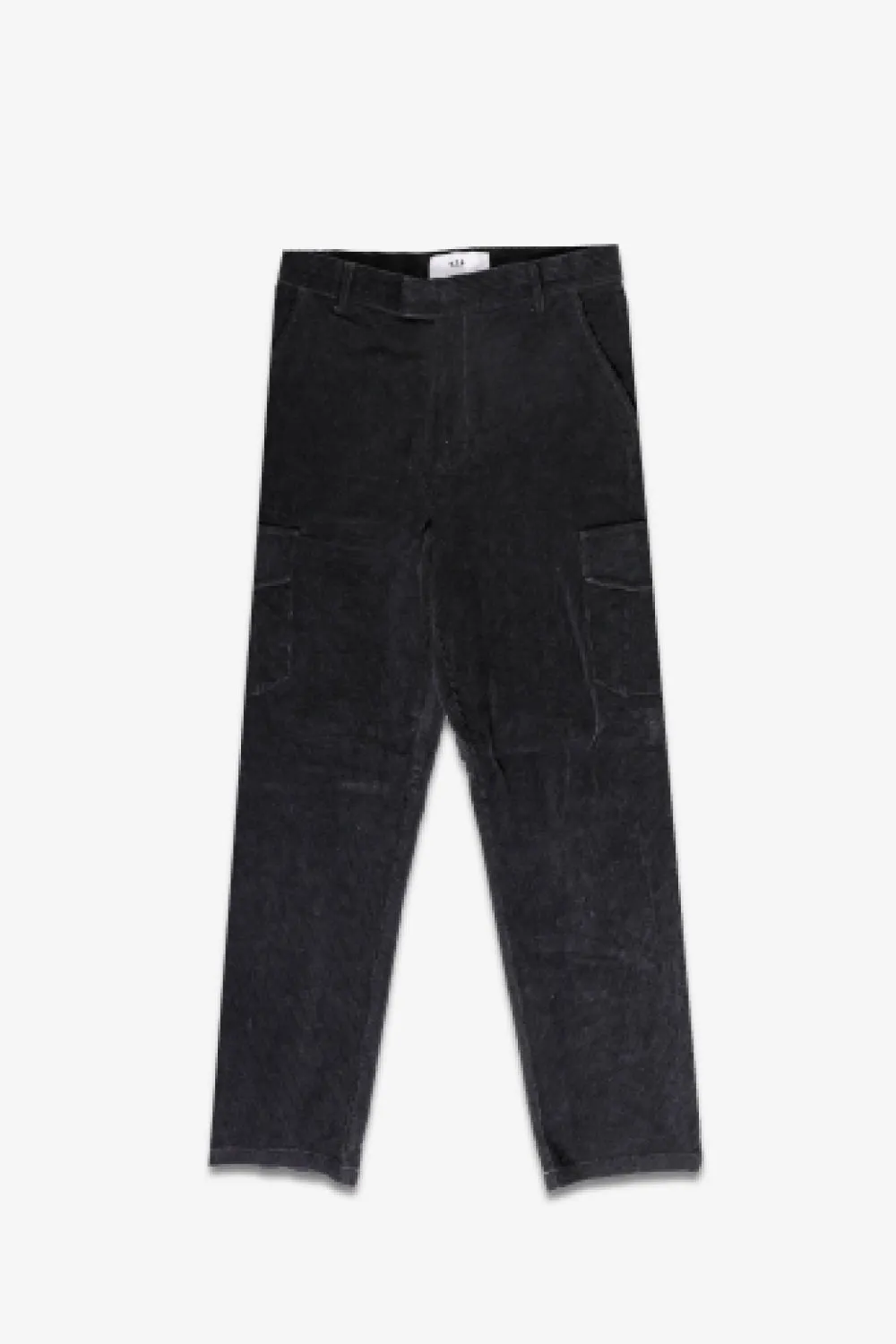 Contrast Stitching Corduroy Pants