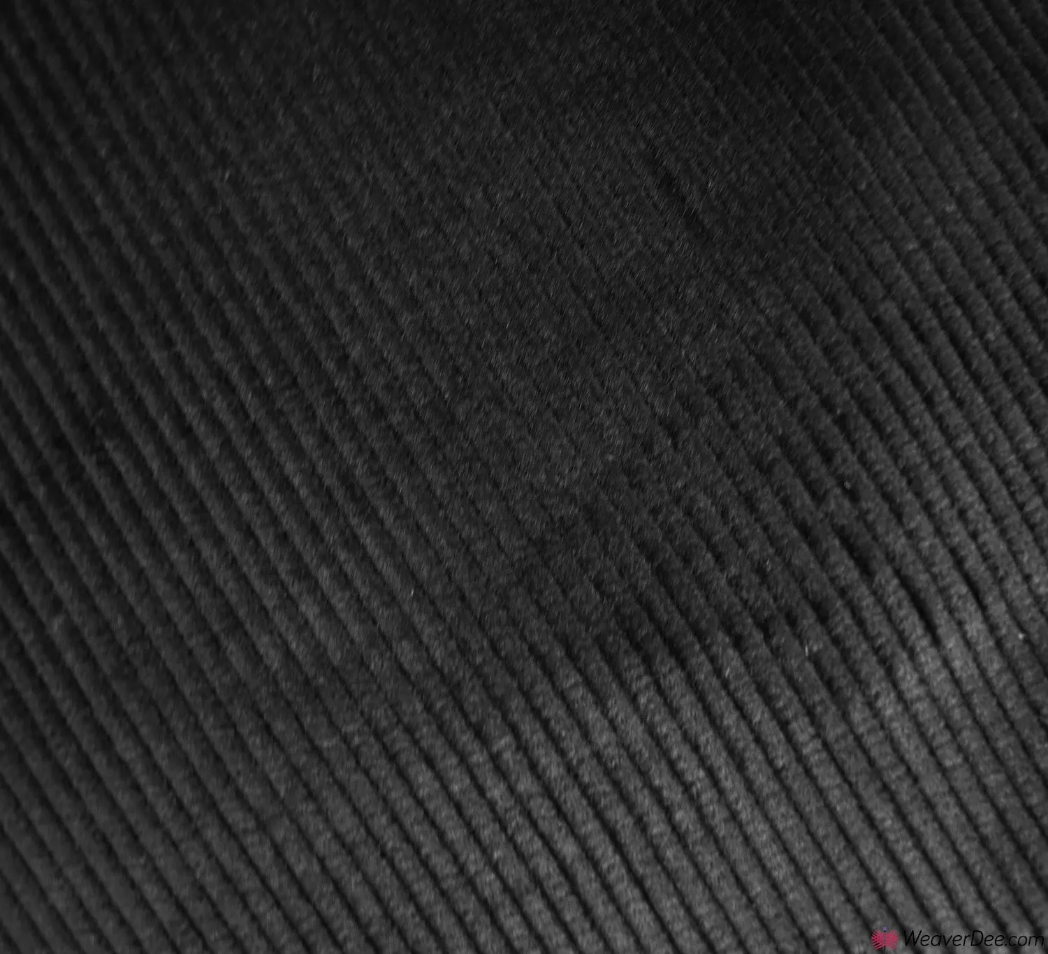 Corduroy Fabric - Black