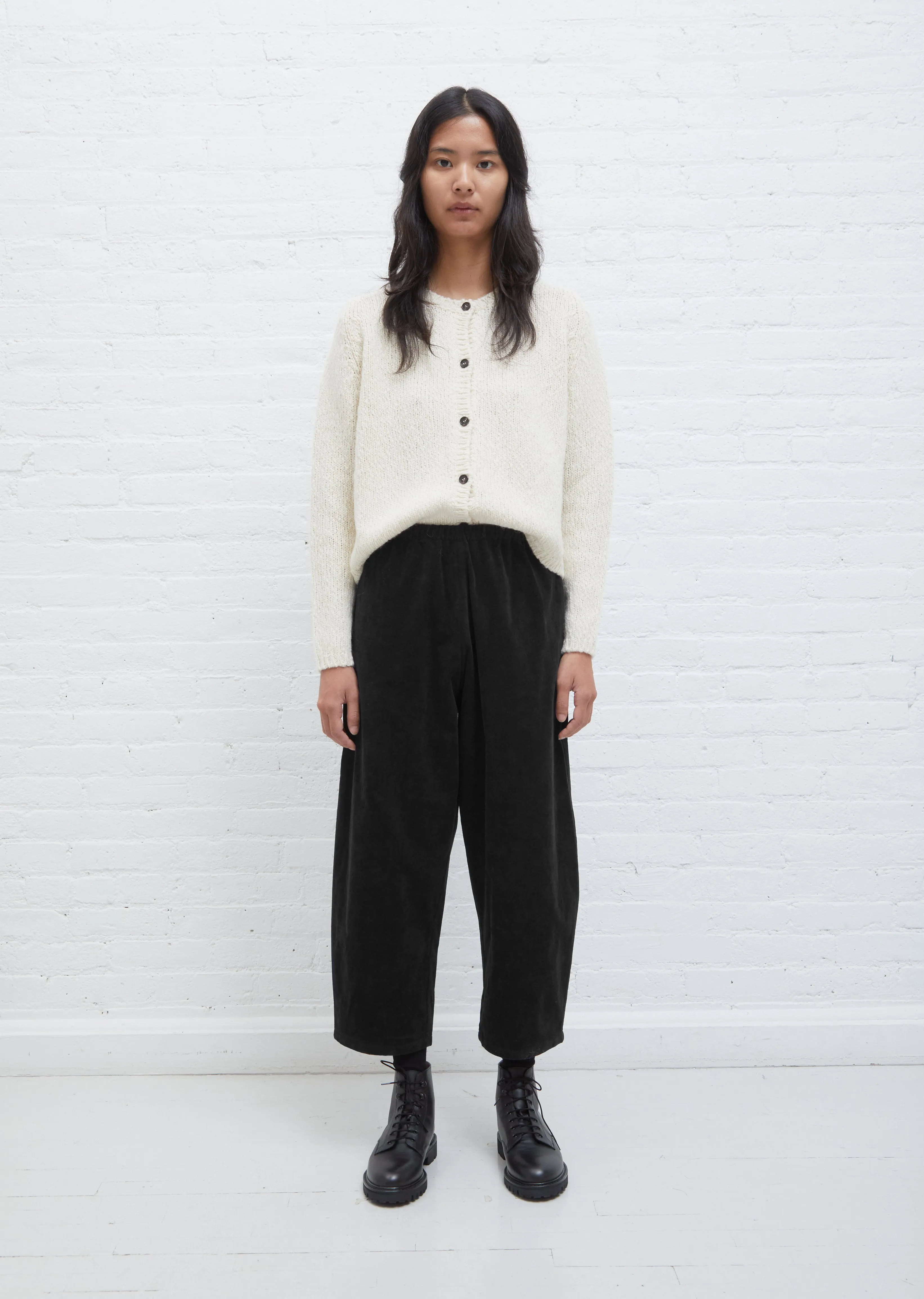 Corduroy Pant — Black