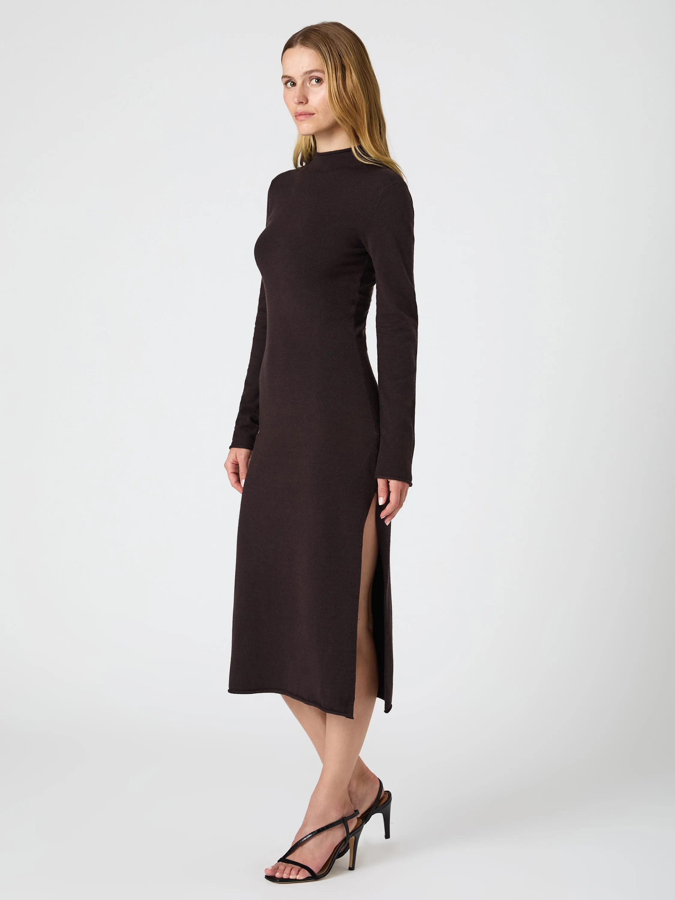 Cosysoft Side Split Midi Dress