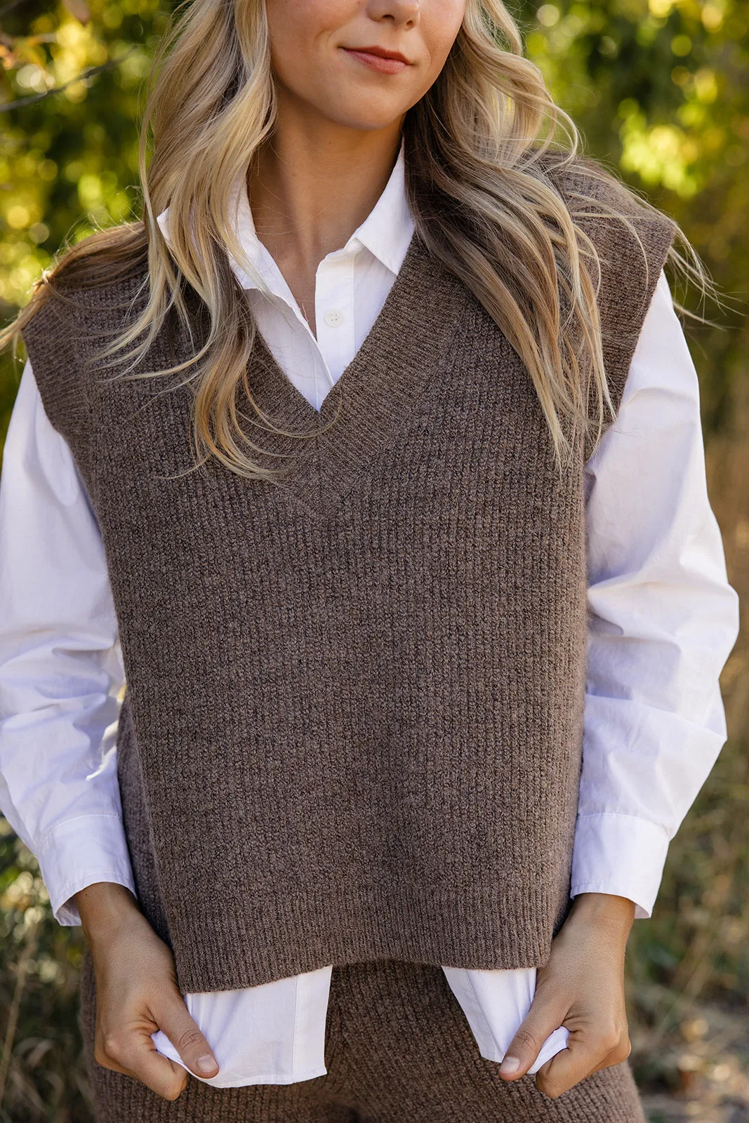 Courtney Knit Sweater Vest