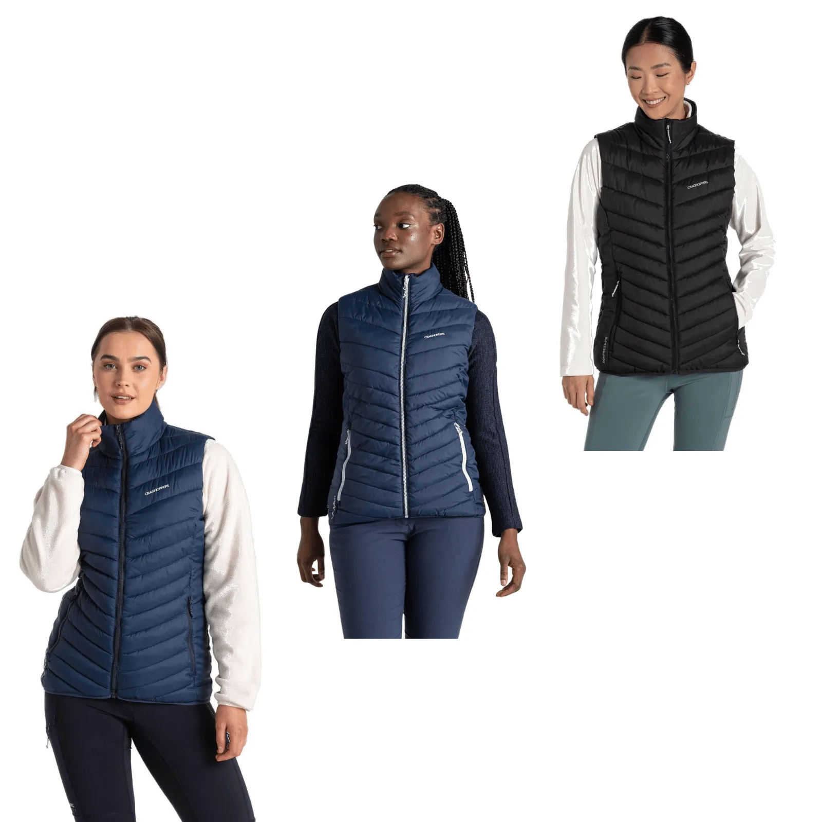 Craghoppers Womens CompressLite VII Padded Packable Gilet