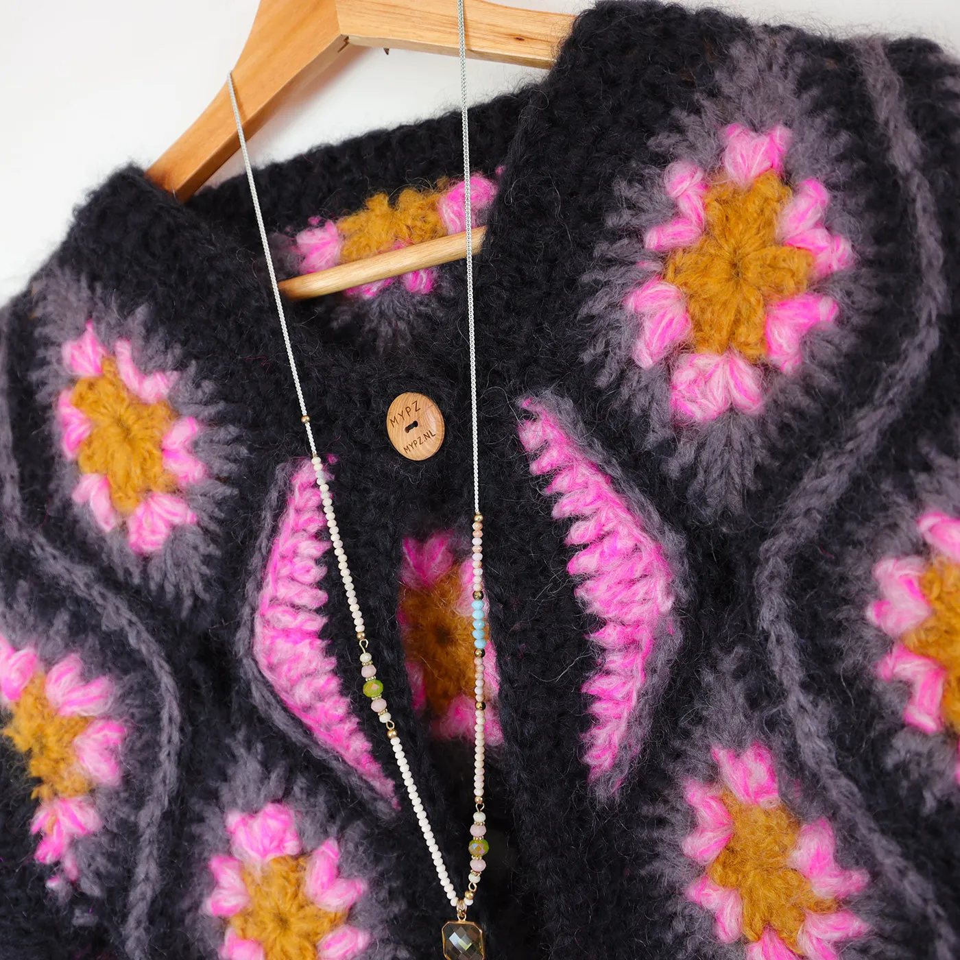 Crochet pattern - MYPZ Masterpiece Gilet Pink Star (ENG-NL)