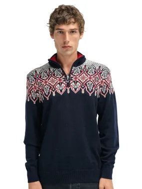 Dale of Norway | Winterland Sweater | Men's | Navy/Off White/Raspberry