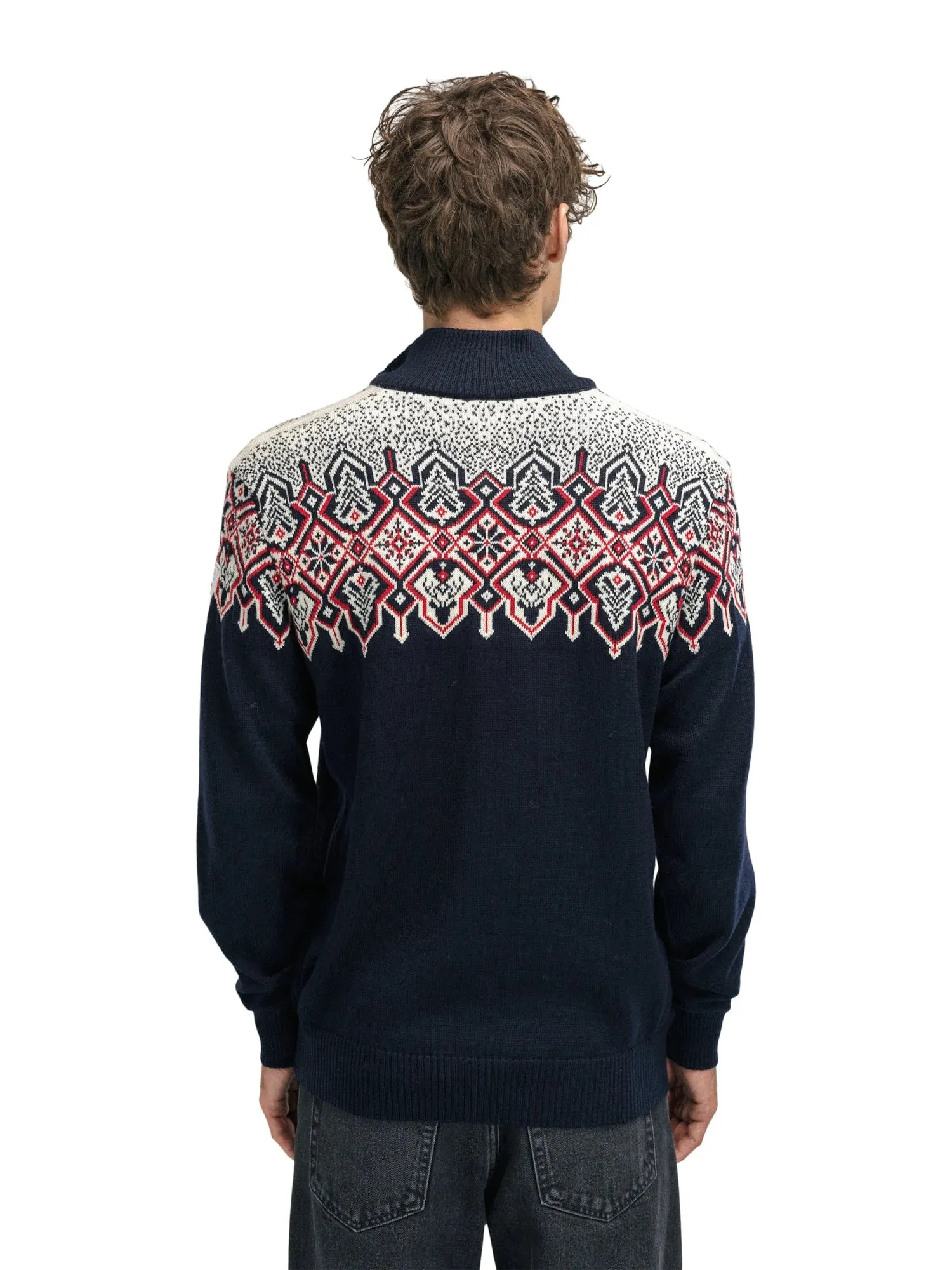 Dale of Norway | Winterland Sweater | Men's | Navy/Off White/Raspberry