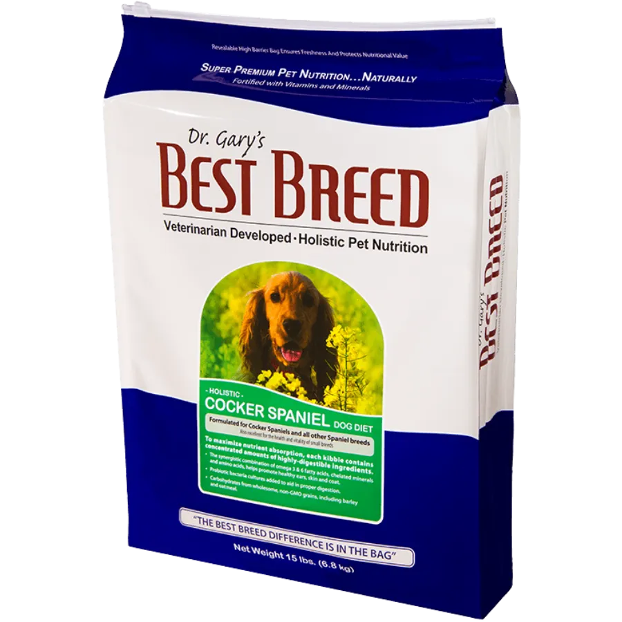 Dr. Gary's Best Breed Holistic Cocker Spaniel Diet Dry Dog Food