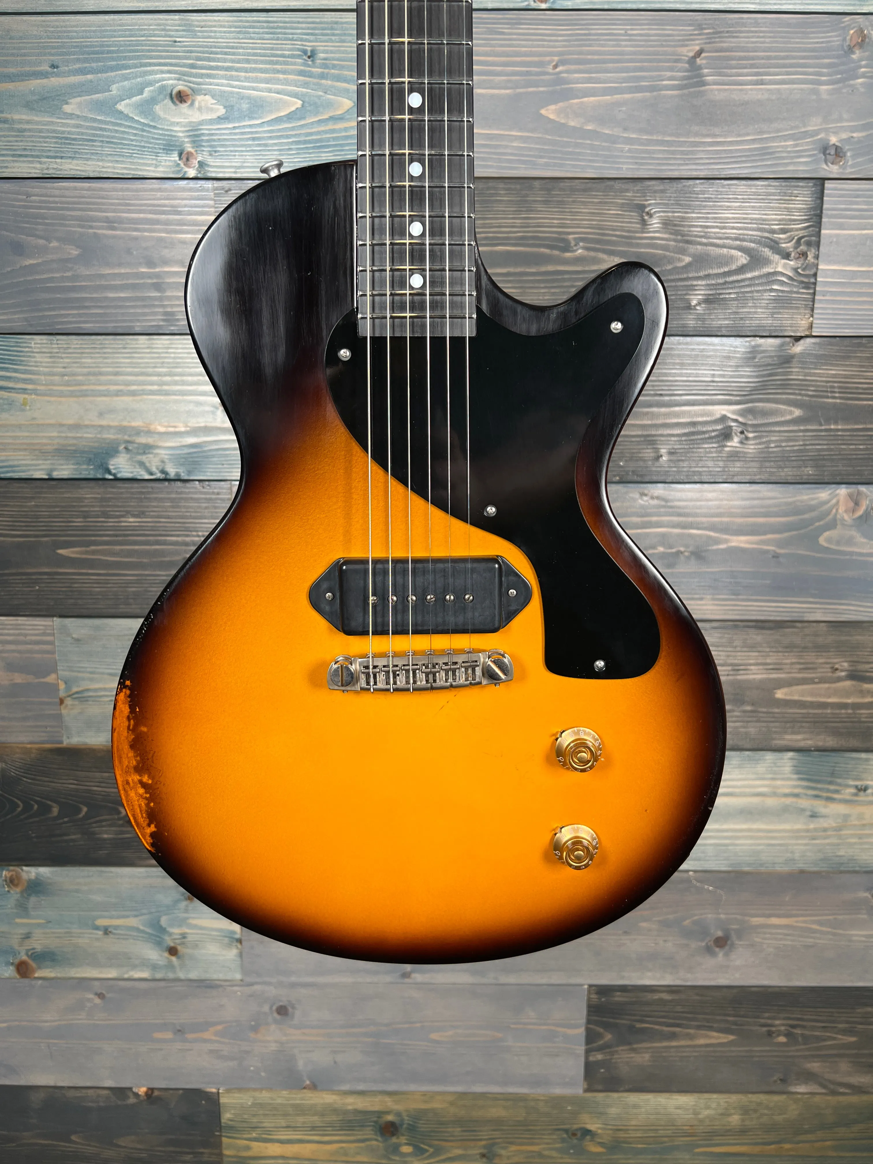 Eastman Guitars SB55/V Antique Sunburst Solid Body Electric Guitar