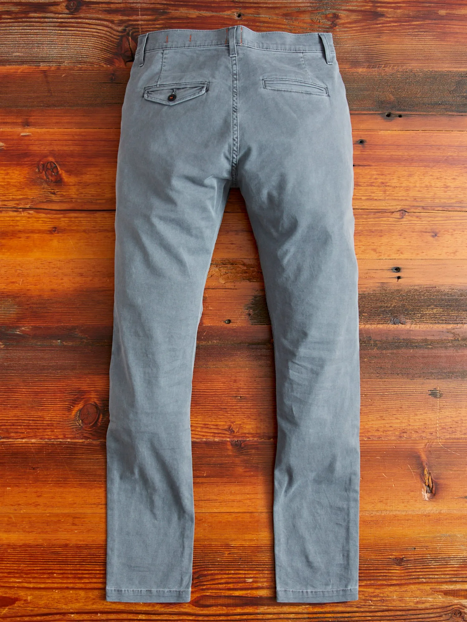 Everyday Chino in Steel Grey