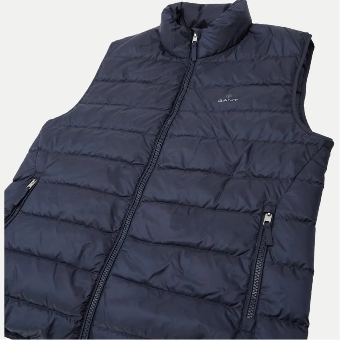 GANT Light Down Gilet Evening Blue 7006092