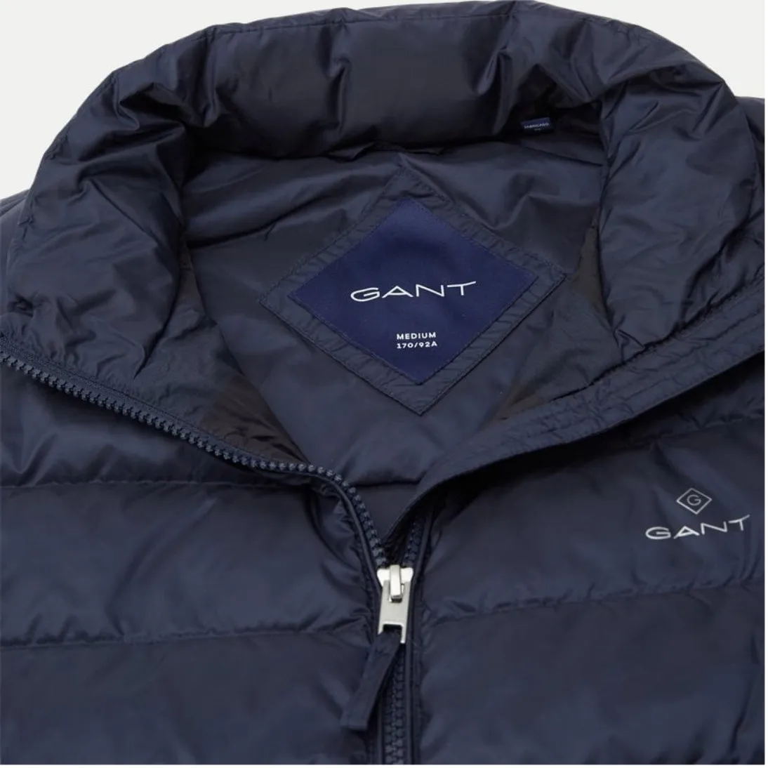 GANT Light Down Gilet Evening Blue 7006092